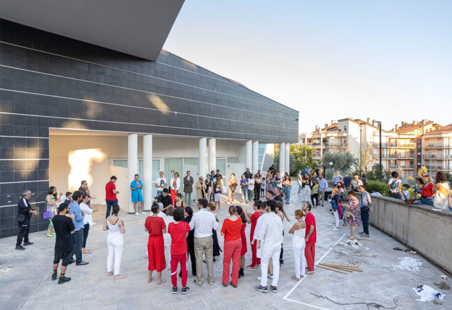 Nico Angiuli, Performance, 2020. Photo by Sara De Santis